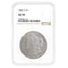 1883-S Morgan Silver Dollar $1 NGC AU 50