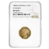1886 M Australia Gold Sovereign Victoria Young Head St. George NGC MS 60 PL