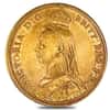1887 British Gold Double Sovereign Victoria Jubilee Head Ex Jewelry