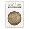 1891-O Morgan Silver Dollar $1 ANACS MS 62 (Soapbox Holder)