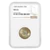 1895 Russia 25 Kopeks Silver Coin Nikolai II NGC MS 63