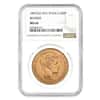 1897(62)-SGV Spain 100 Pesetas Alfonso XIII Gold Coin NGC MS 64 (Restrike)