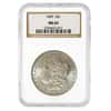 1899 Silver Morgan Dollar NGC MS 63