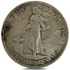 1903-1905 Philippines 50 Centavos 90% Silver Coin Circ (Random Year)