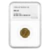 1904 AP Russia 5 Roubles Nicholas II Gold Coin NGC MS 64