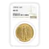 1909/8 $20 Gold Saint Gaudens Double Eagle Coin NGC AU 55
