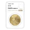 1909/8 $20 Gold Saint Gaudens Double Eagle Coin NGC AU 58