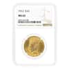 1912 $10 Indian Head Gold Eagle Coin NGC MS 63