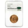 1912 S $10 Indian Head Gold Eagle Coin NGC MS 62 CAC