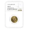 1915 5 Pesos Jose Marti Gold Coin NGC MS 62