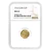 1916 2 Pesos Jose Marti Gold Coin NGC MS 63