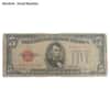 1928 $5 Bill Legal Tender Currency Star Note Red Seal Cull
