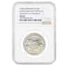 front 1928 Germany to America Graff Zeppelin Silver Medal NGC MS 63 min