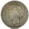 1928 Silver Peace Dollar XF-AU (Cleaned)