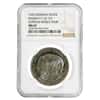 1929 Germany Weimar Republic Zeppelin World Tour Silver Medal NGC MS 67