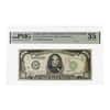 1934 $1000 Federal Reserve Currency Note Cleveland PMG VF 35 (Annotation)