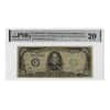 1934 $1000 Federal Reserve Currency Note Richmond PMG VF 20