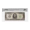 1934 A $1000 Federal Reserve Note Cleveland PMG VF 20 (Large Tear)