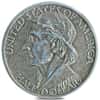1934 Daniel Boone Bicentennial Silver Half Dollar 50C Comm. Coin Cleaned