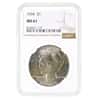 1934 Peace Silver Dollar $1 NGC MS 61