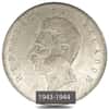 1943-1944 Ecuador 5 Sucres Struck in Mexico Silver Coin AU/BU (Random)