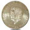 1955-1956 Mexico 10 Pesos Silver Coin Hidalgo AU/BU ASW 0.836 oz