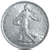 1960-1969 France 5 Francs Silver Coin Avg Circ (Random Year)