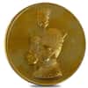 1967 (SH 1346) Mohammad Reza Pahlavi Coronation Gold Medal AGW 1.01 oz (Scruffy)