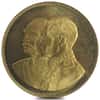 1976 (MS 2535) 20.3 Gram Pahlavi Golden Jubilee Gold Medal BU