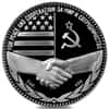 1987 Russia USSR 5 oz Defence of Nature Proof Silver Medal (w/Box & COA)