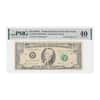1988 A $10 Federal Reserve Currency Note New York PMG XF 40 (Gutter Fold Error)