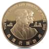 1989 1.4 oz The Royal Visit to Hong Kong Proof Gold Medal (w/Box & COA)
