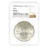 1989 1 oz Mexican Silver Libertad Coin NGC MS 66