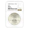 1989 1 oz Mexican Silver Libertad Coin NGC MS 68