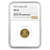 1991 1/10 oz Gold American Eagle NGC MS 69