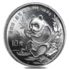 1991 1 oz Chinese Silver Panda 10 Yuan BU Large Date (Sealed)