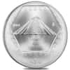 1994 5 oz Mexican Silver Piramide Del Castillo Coin BU