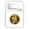 1996 1 oz Chinese Gold Panda 100 Yuan Small Date NGC MS 69