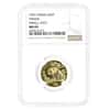 1997 1/4 oz Chinese Gold Panda 25 Yuan Small Date NGC MS 69