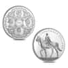 2021 2 oz Royal Celebration Proof Silver 2-Coin Set (w/Box & COA)