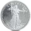 1/2 oz Johnson Matthey Saint Gaudens Silver Round .999 Fine