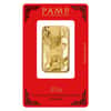 1 oz PAMP Suisse Year of the Monkey Gold Bar (In Assay)