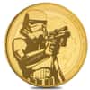 2018 1 oz Niue Gold $250 Star Wars Stormtrooper BU In Cap
