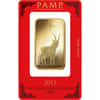 100 gram PAMP Suisse Year of the Goat Gold Bar (In Assay)