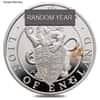 Great Britain 1 oz Proof Silver Queen's Beasts Coin Scruffy (Random Year)