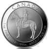 Tube of 20 - 1 oz Argentia Royal Canadian Mounted Police Silver Round .999 Fine