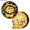 1 oz Australian Proof Gold Kangaroo / Nugget Coin .9999 Fine (Random Year)