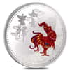 1 oz Brinks Year of the Rooster Silver Round .999 Fine (Colorized)