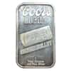 1 oz Coors Light Silver Bullet Silver Bar .999 Fine