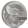 1 oz Johnson Matthey MTB Liberty Trade Silver Round .999 Fine (Random Year)